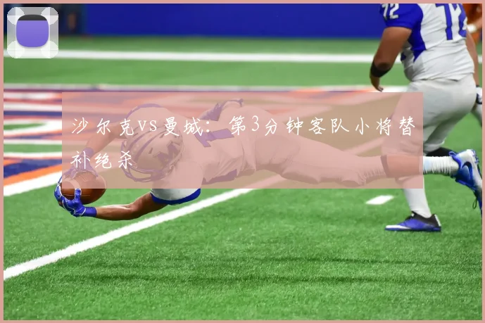 沙尔克vs曼城：第3分钟客队小将替补绝杀